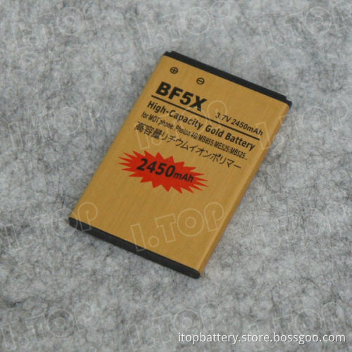 2450mAh gb t18287 Cell Phone Battery For Motorola Defy MB525 ME525 MB855,BF5X